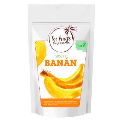 Mini banán sušený BIO 1 kg Les Fruits du Paradis