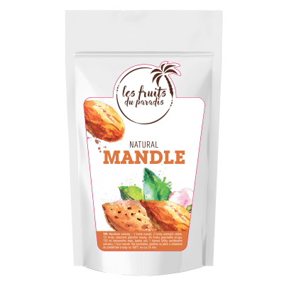 Mandle Valencie Natural 500 g Les Fruits du Paradis