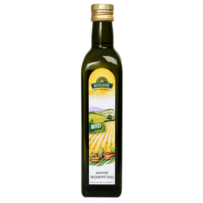 Sezamový olej lisovaný za studena BIO 500 ml BIOLINIE