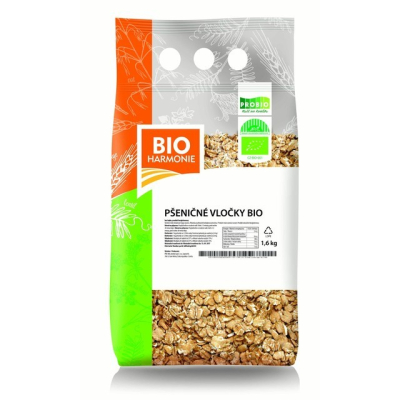 Pšeničné vločky BIO 1,6 kg BIOHARMONIE