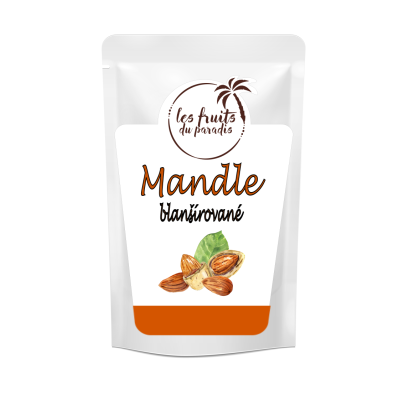 Mandle blanšírované 1 kg Les Fruits du Paradis