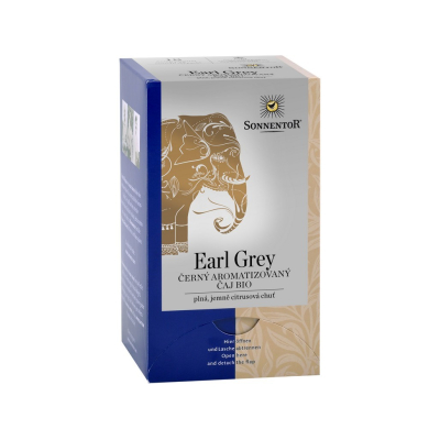 Earl Grey černý porcovaný čaj BIO 27 g SONNENTOR