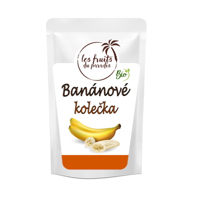 Banánové kolečka BIO RAW 1 kg Les Fruits du Paradis