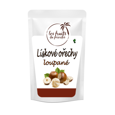 Lískové ořechy loupané Jumbo 500 g Les Fruits du Paradis