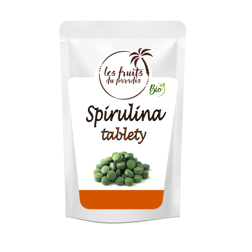 Spirulina tablety BIO (500 mg) 3 kg Les Fruits du Paradis